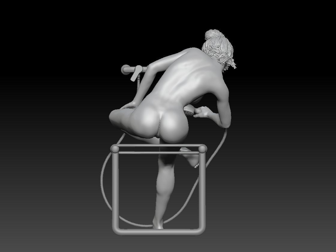 SHOWER GIRL 4 3D print model_2