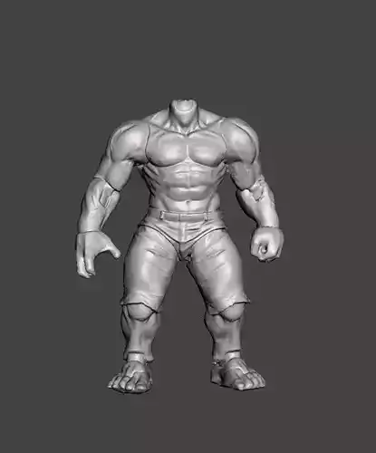 FIGMA TOYS HULK 3D SCAN