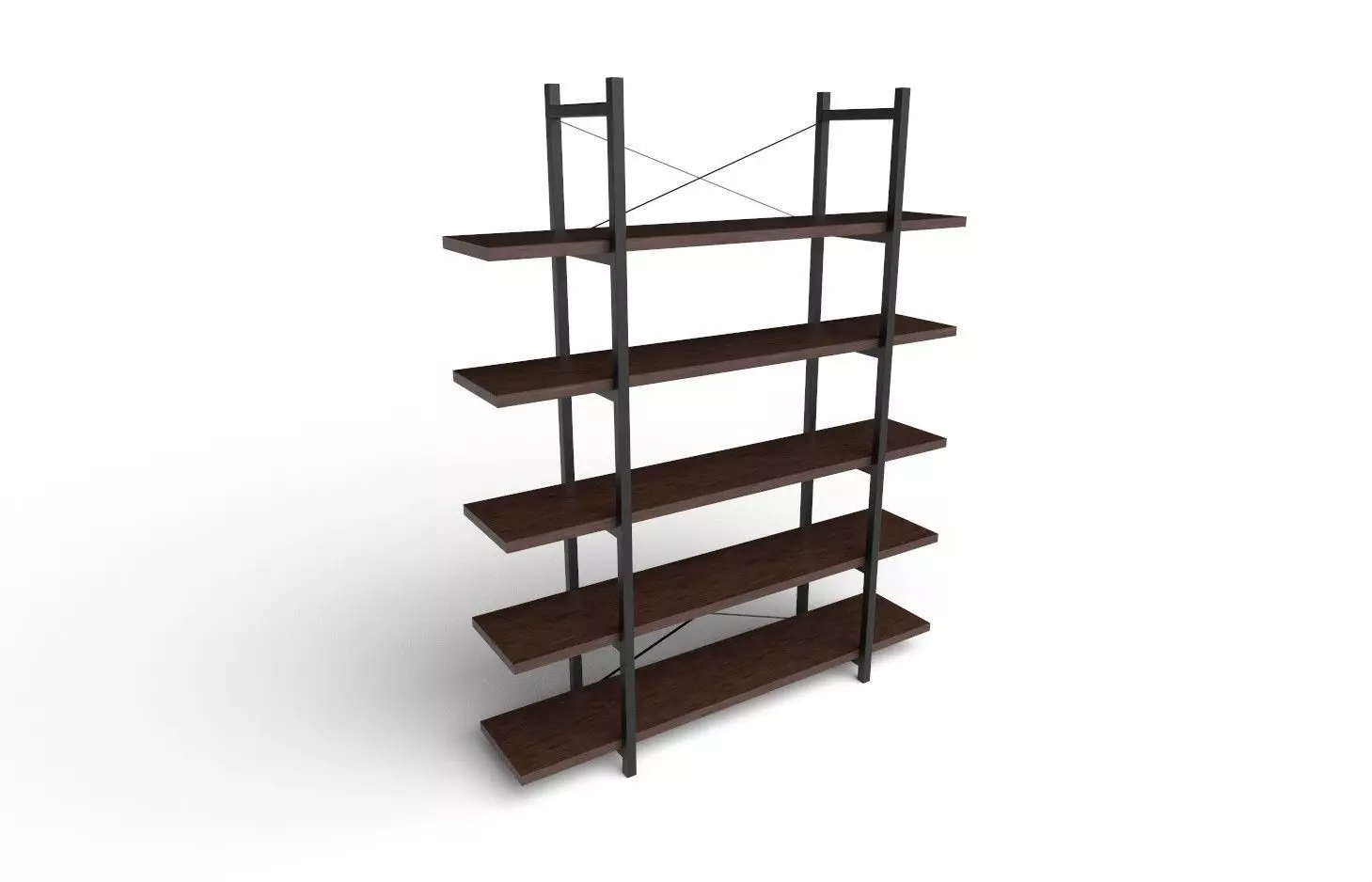 Shelf M01 Low-poly 3D model_0