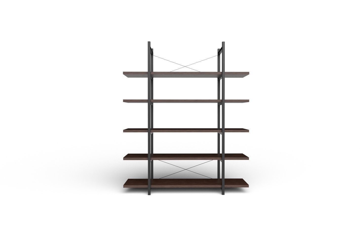 Shelf M01 Low-poly 3D model_3