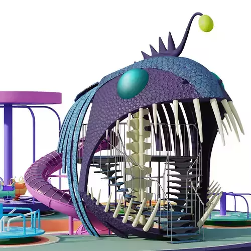 The Ultimate Abyss Playground Low-poly 3D model