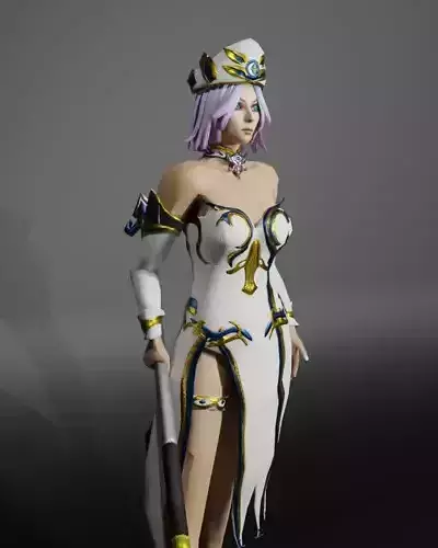 Moon Priestess Game Character