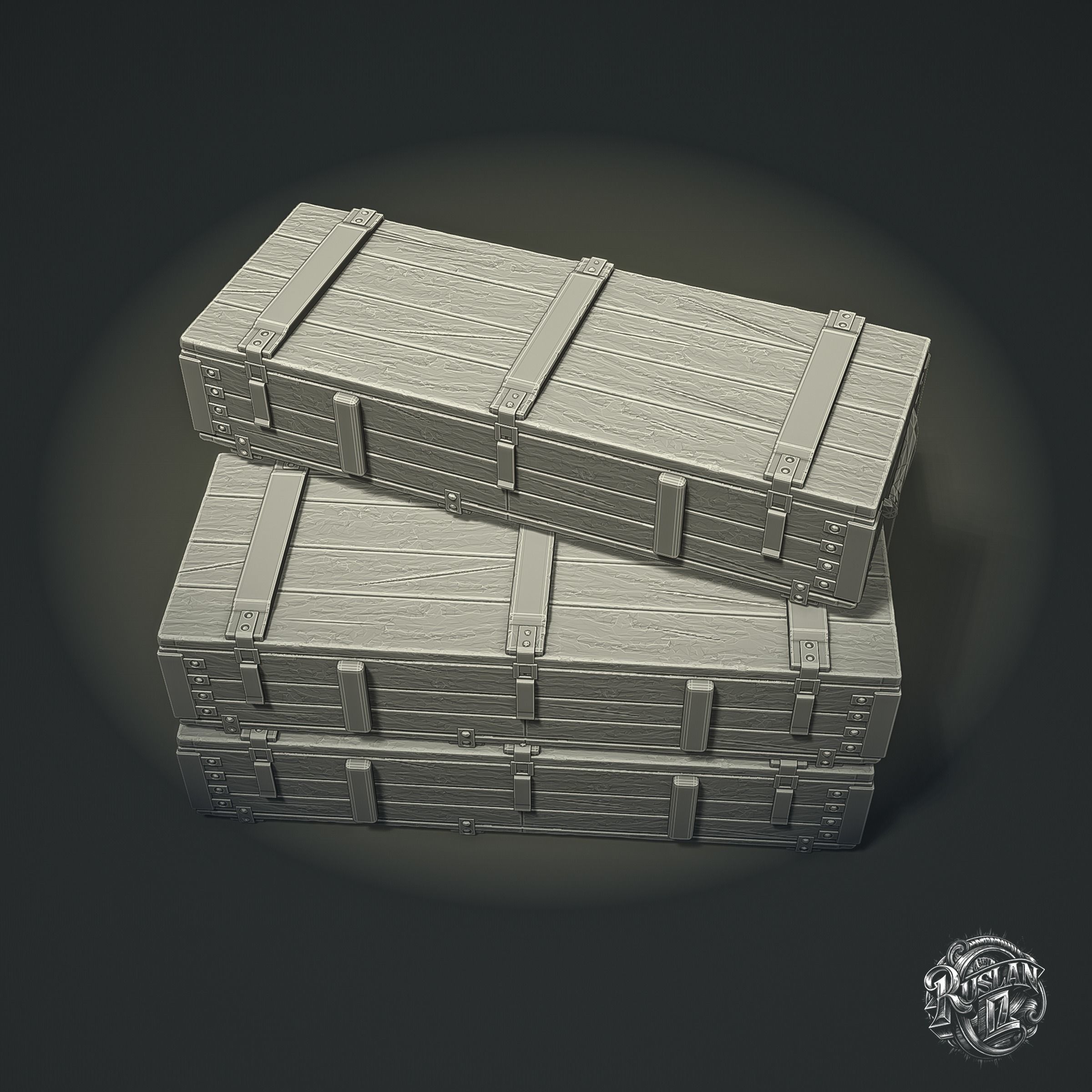 Military Crates RoZ 3D print model_6