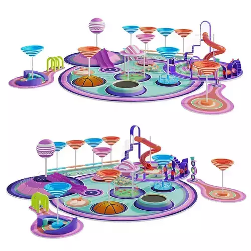 Playground Lollipop Street Paradise