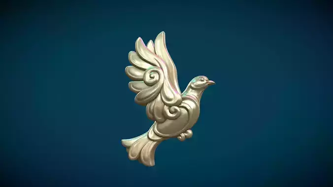 pigeon Free 3D model