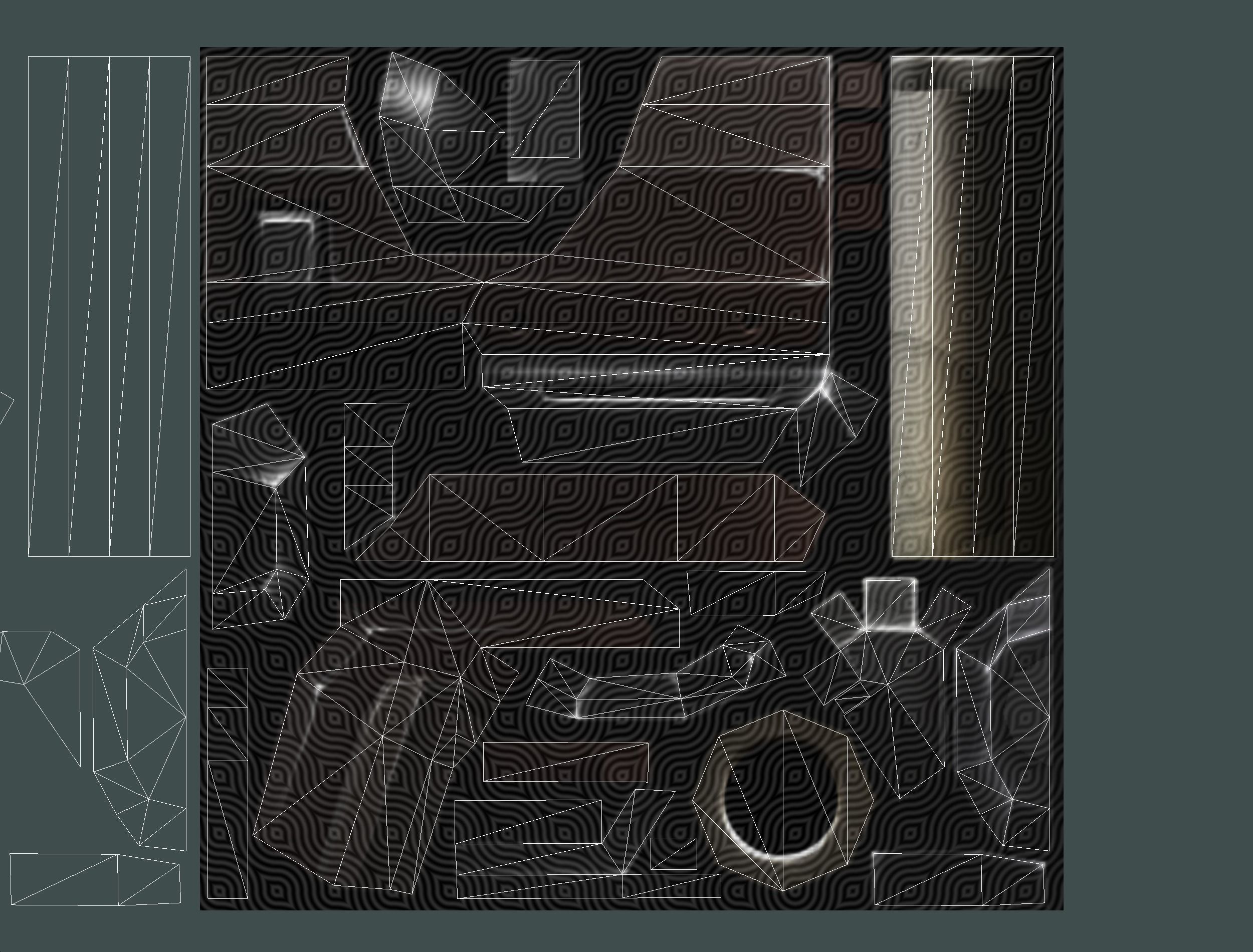 Cartoon Gun Blaster Barrel Nagan Nuff Pistol Revolver Cannon Low-poly 3D model_41