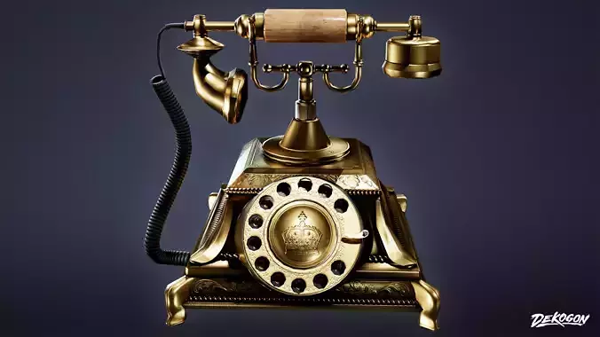 ATTIC - Phone 01 - LOW POLY