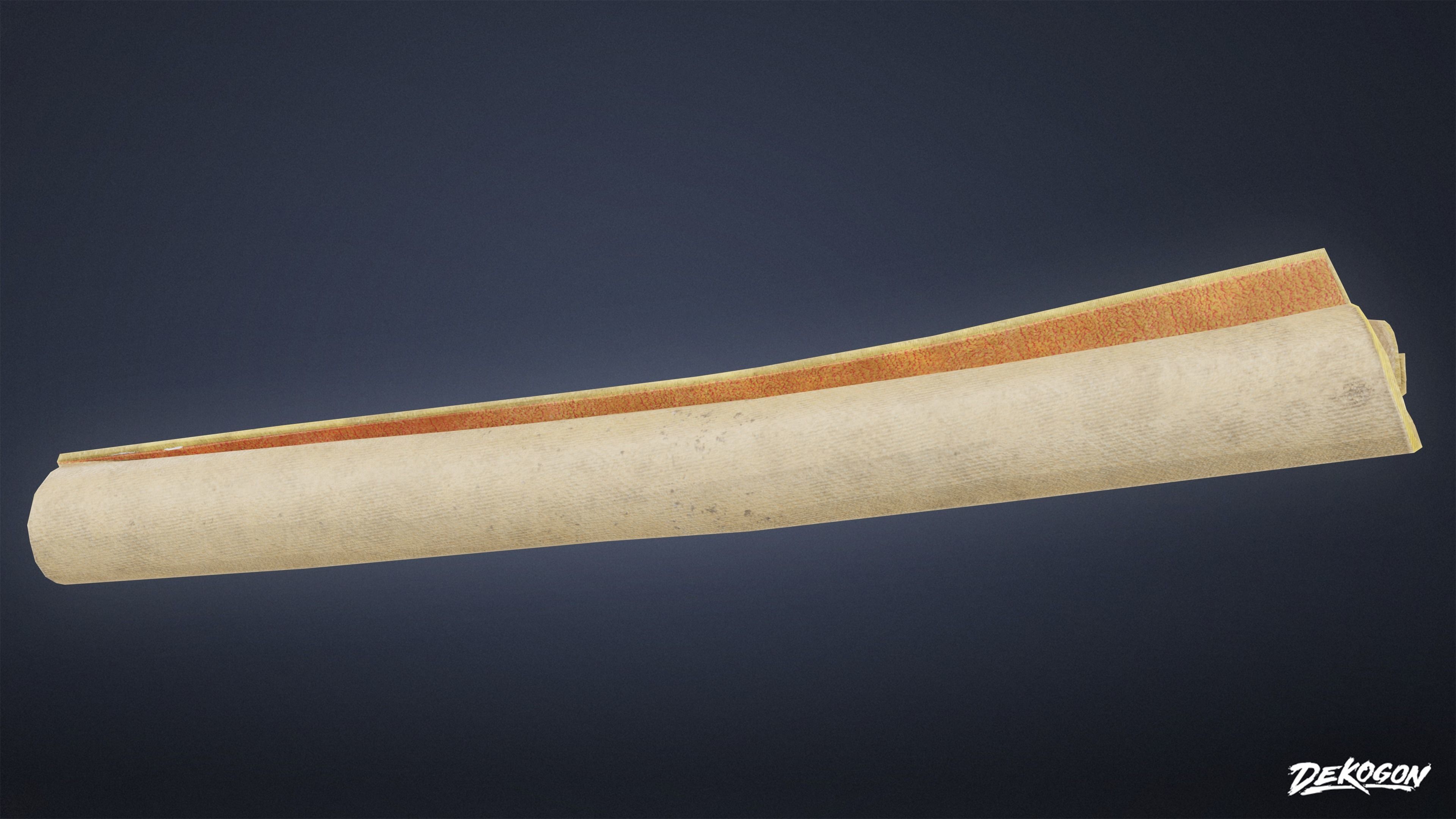 ATTIC - Rug 01 - LOW POLY Low-poly 3D model_6