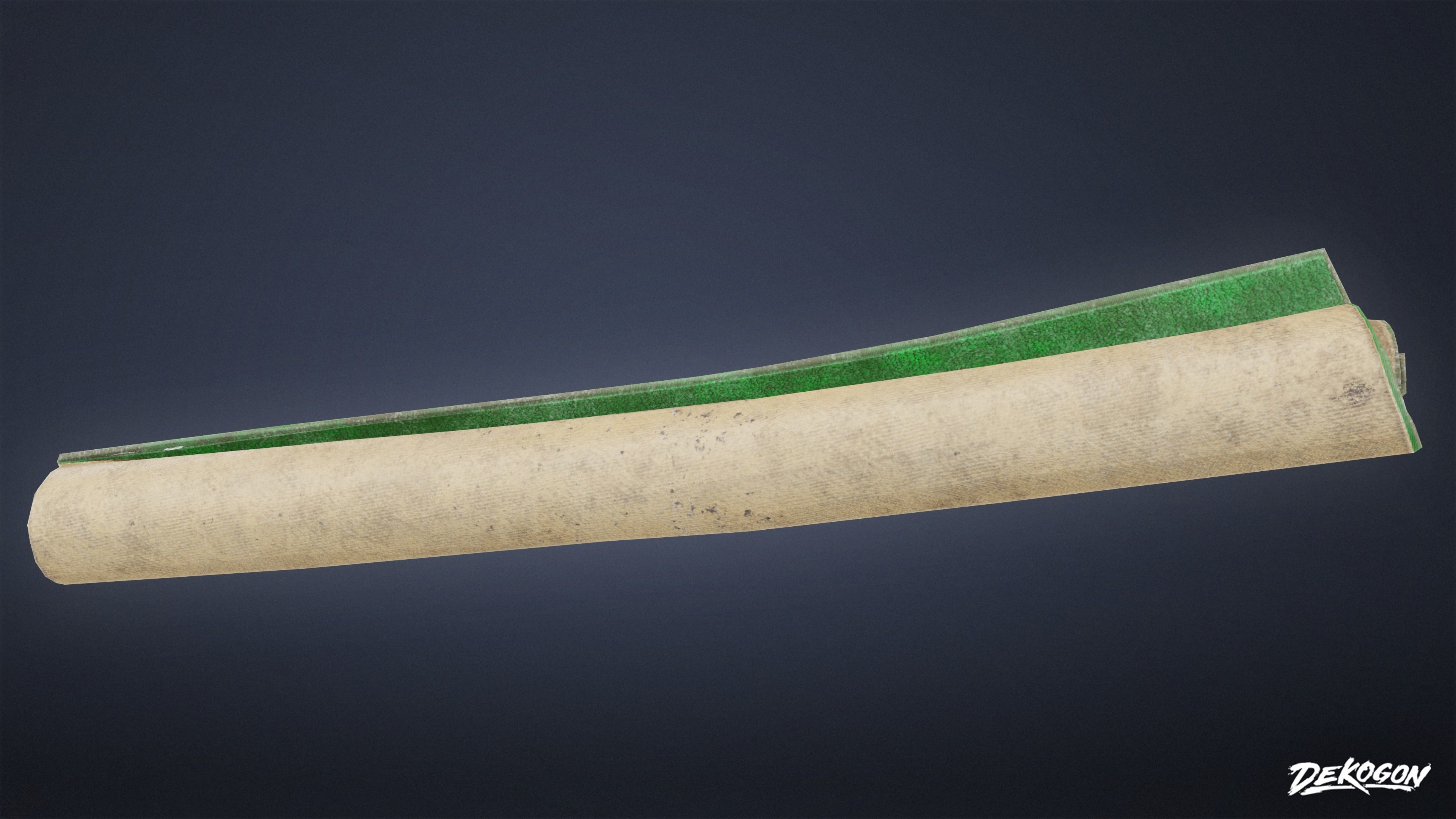 ATTIC - Rug 01 - LOW POLY Low-poly 3D model_5