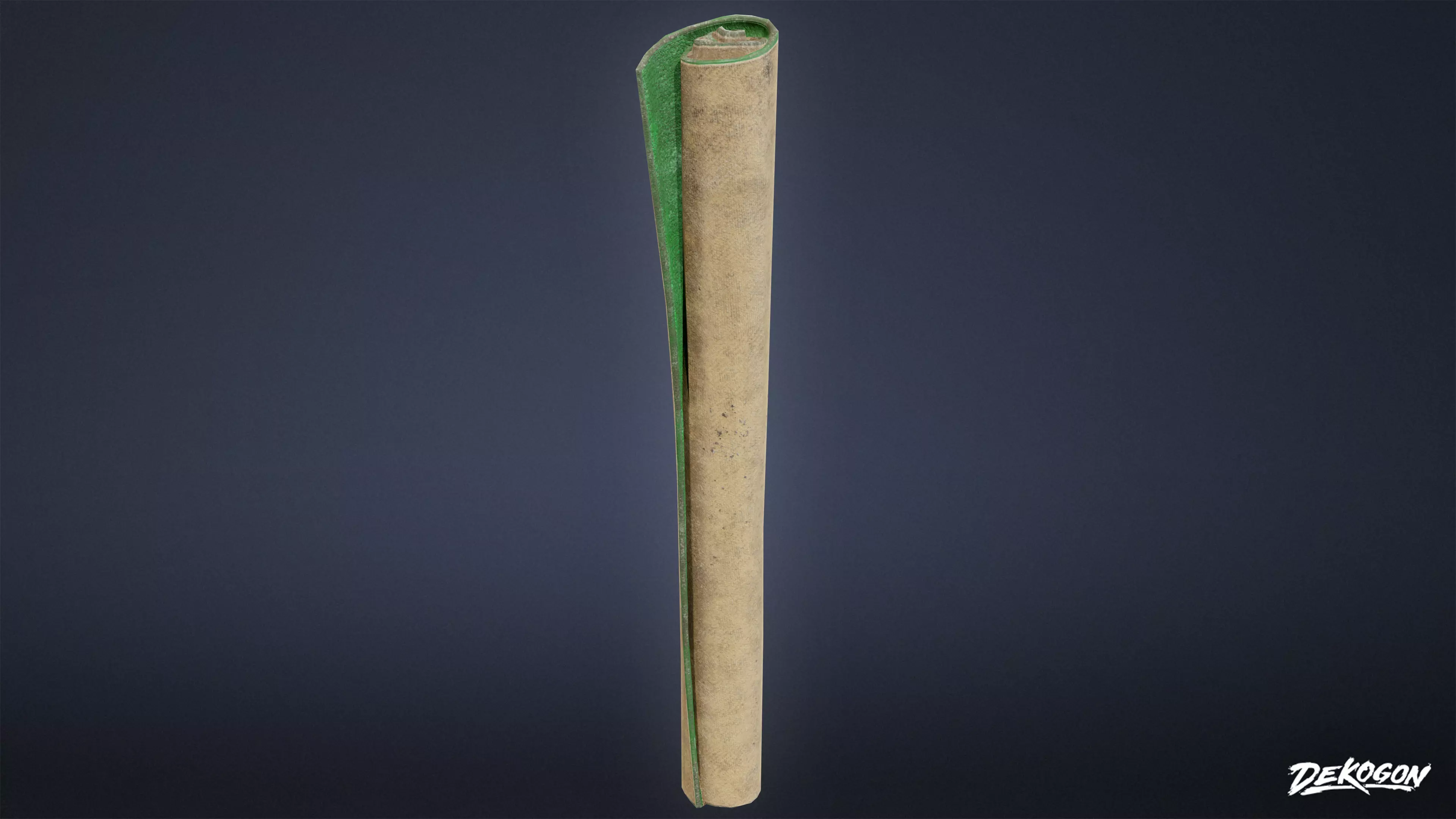 ATTIC - Rug 01 - LOW POLY Low-poly 3D model_0