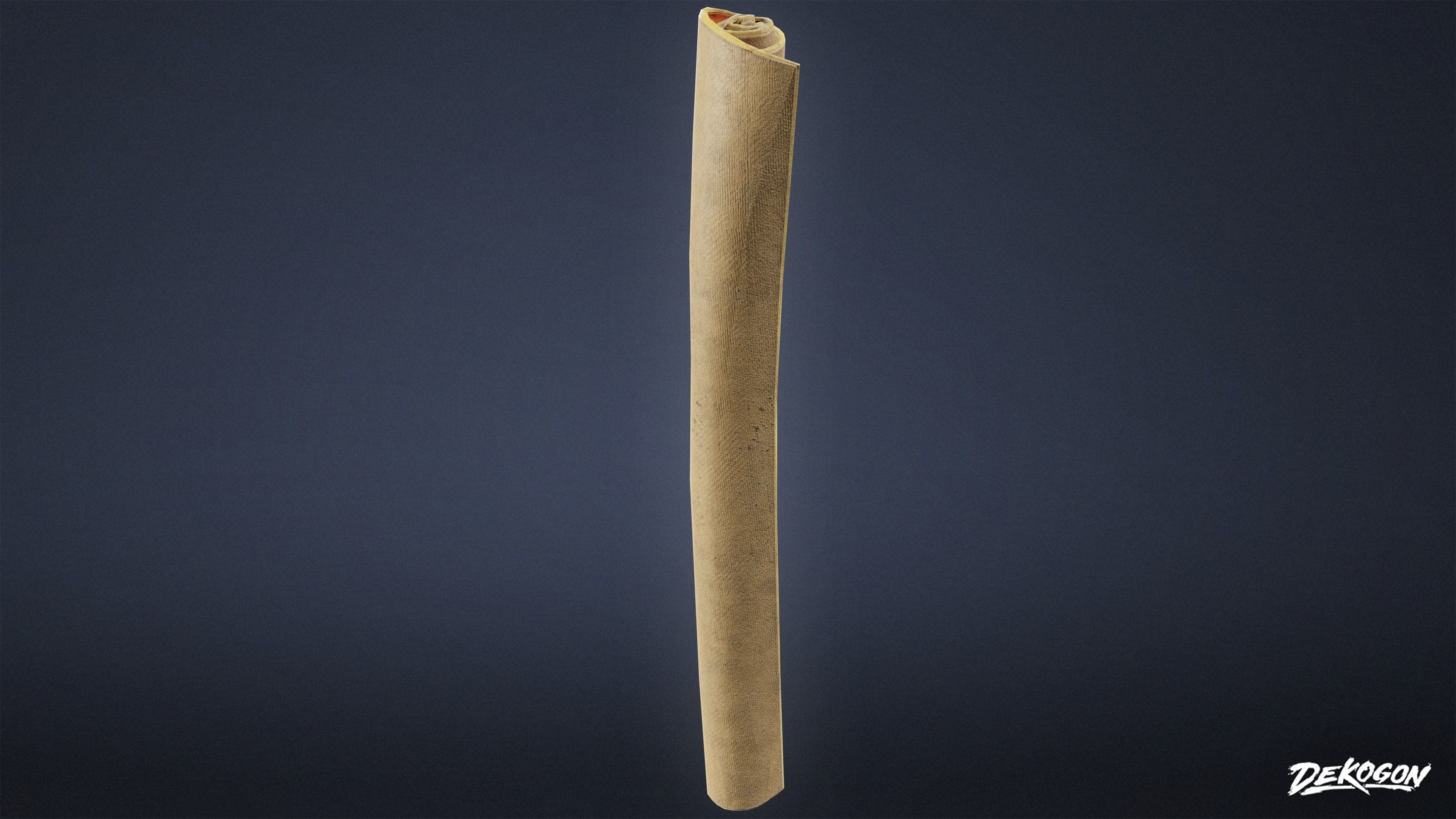 ATTIC - Rug 01 - LOW POLY Low-poly 3D model_2