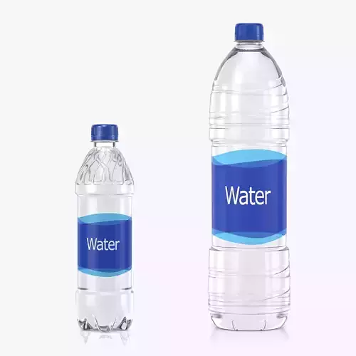 Pack 2 water bottles