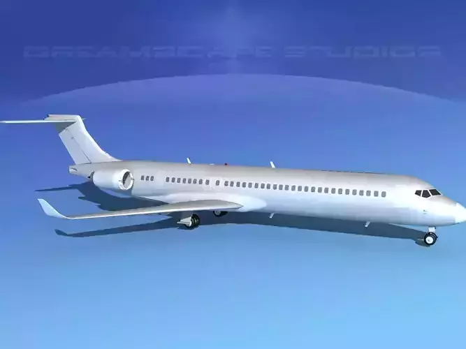 Comac ARJ21-900 Bare Metal  3D model