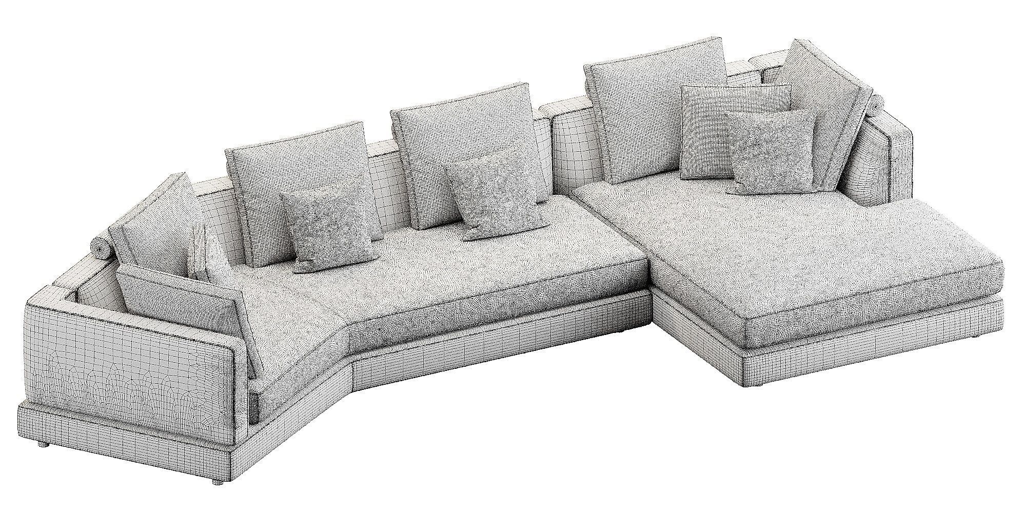 Bonaldo Liam Sofa 3D model_14