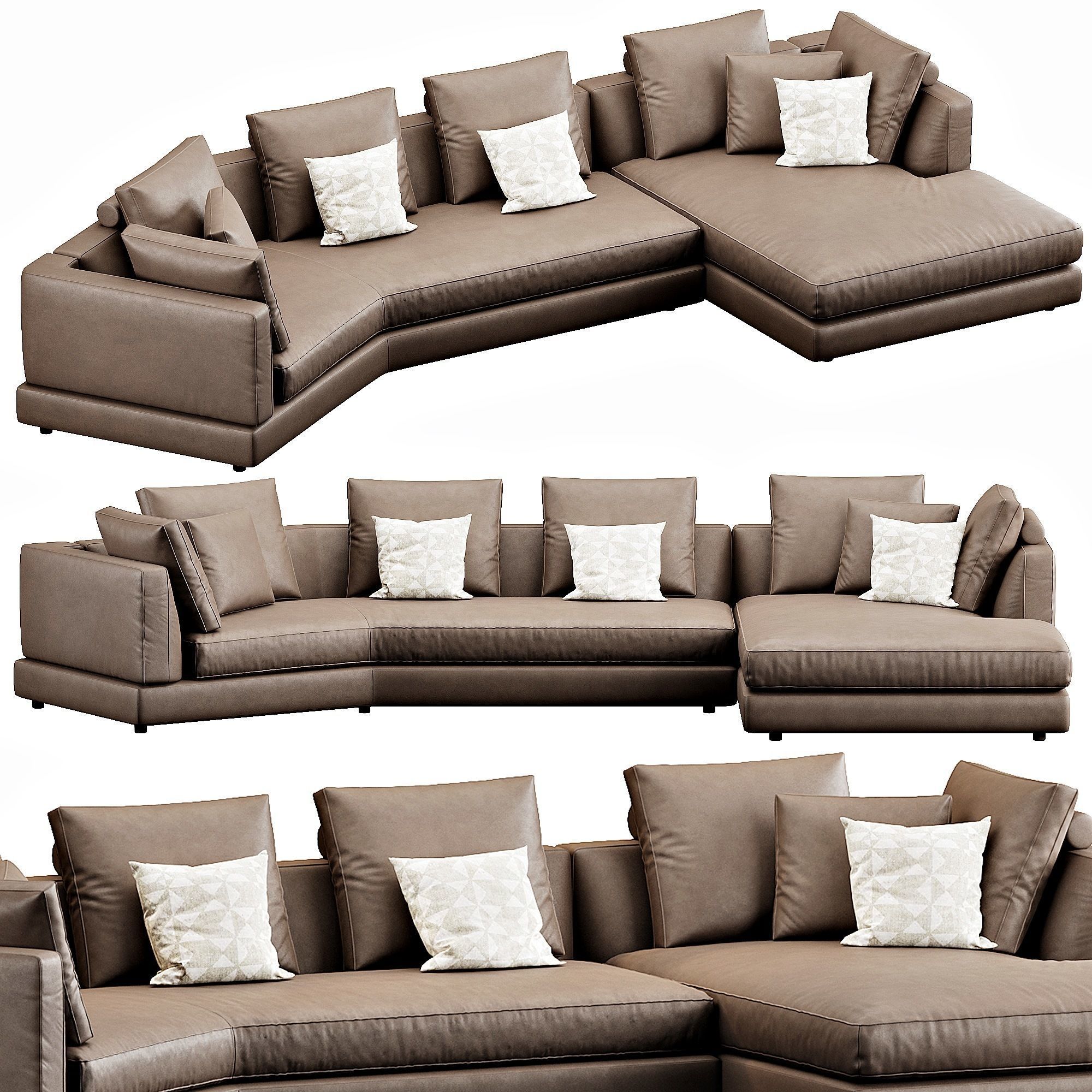 Bonaldo Liam Sofa 3D model_3