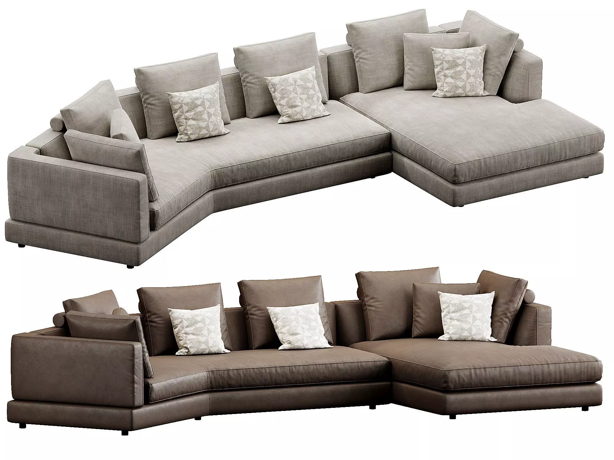 Bonaldo Liam Sofa 3D model_0