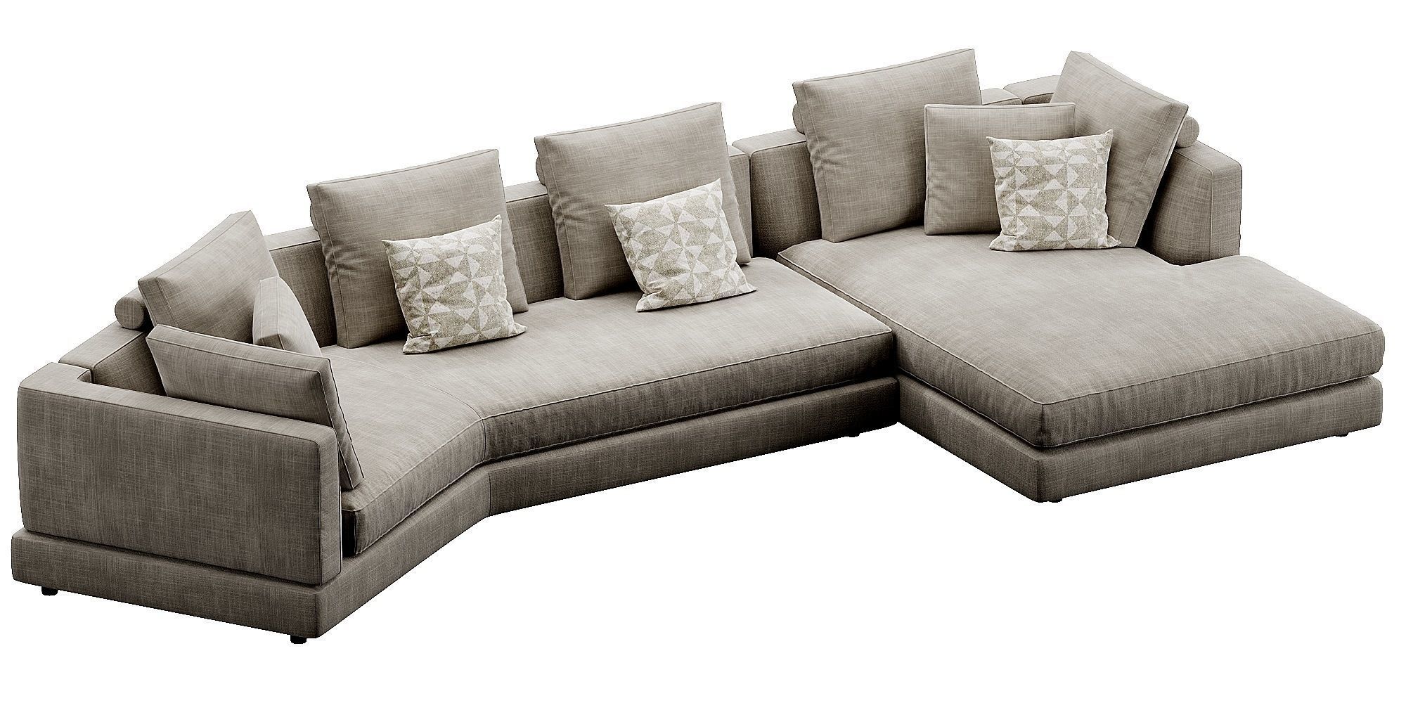 Bonaldo Liam Sofa 3D model_5
