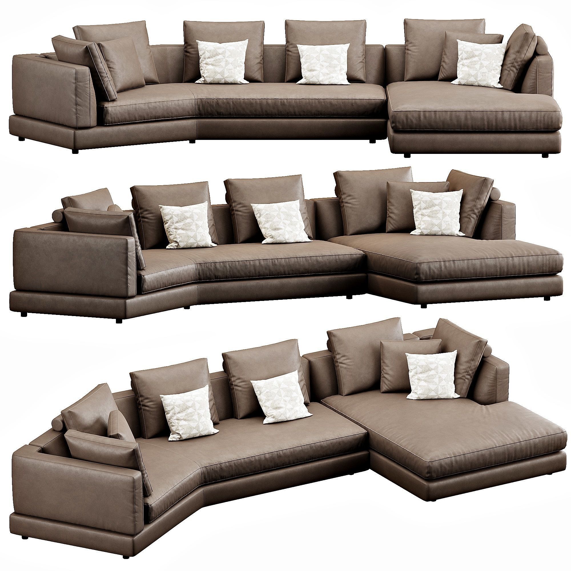 Bonaldo Liam Sofa 3D model_4