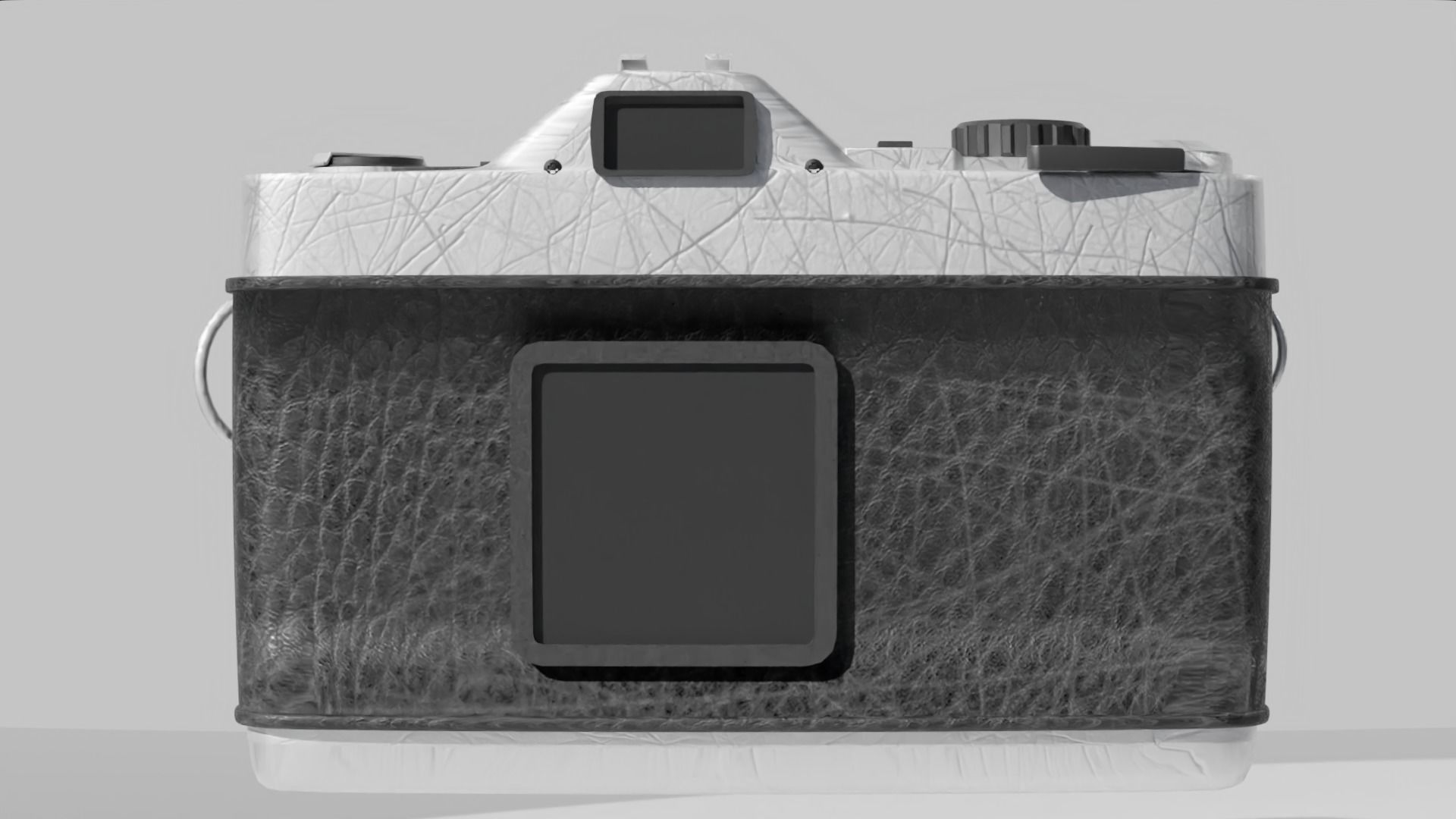 Pentax Vintage Camera 3D model_4