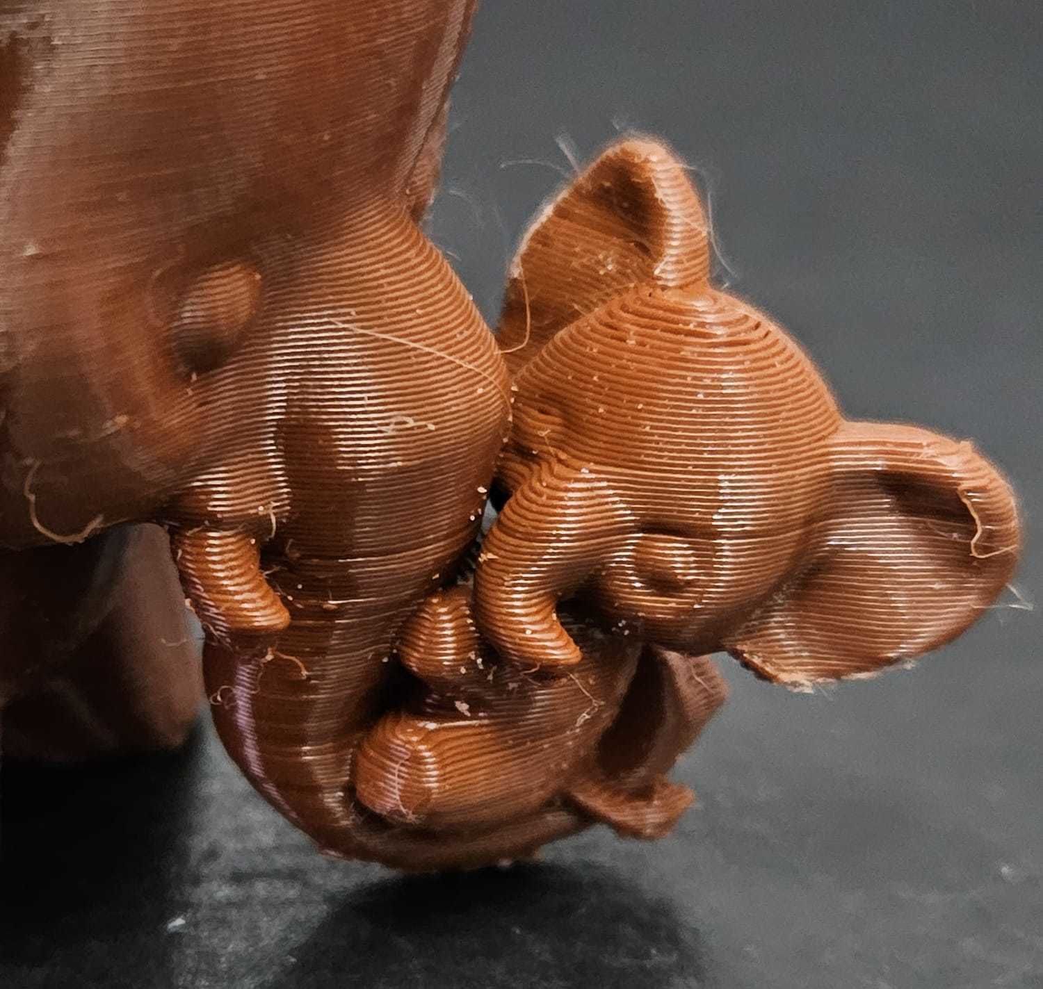 Elephant and Calf 3D print model_9
