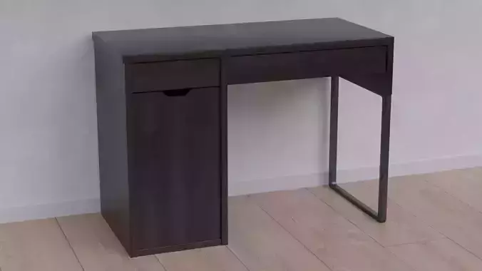 Dark Wood Desk