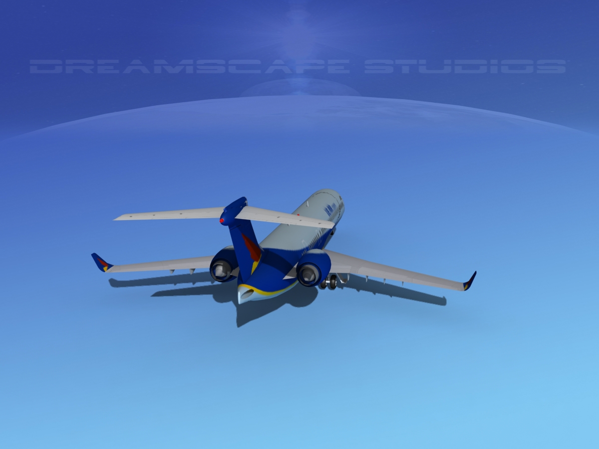 Comac ARJ21-900 Chengdu Airlines 3D model_6