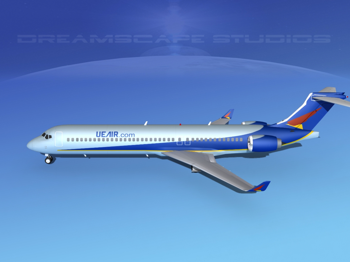 Comac ARJ21-900 Chengdu Airlines 3D model_9