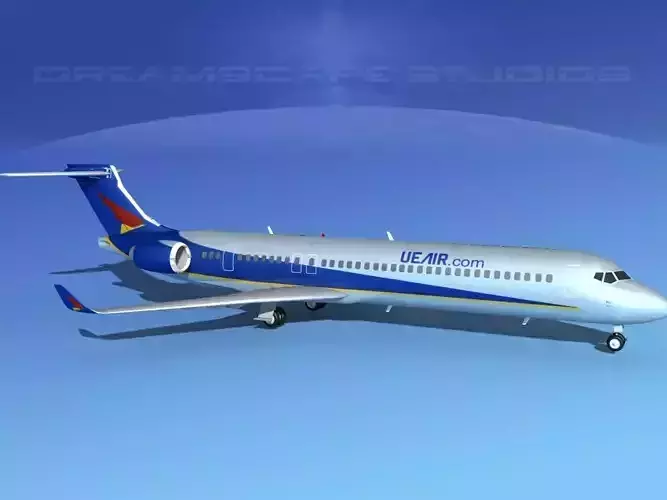 Comac ARJ21-900 Chengdu Airlines  3D model