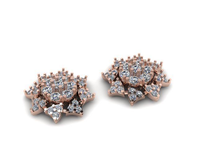 beautifull eairring for daimonds 3D print model_5