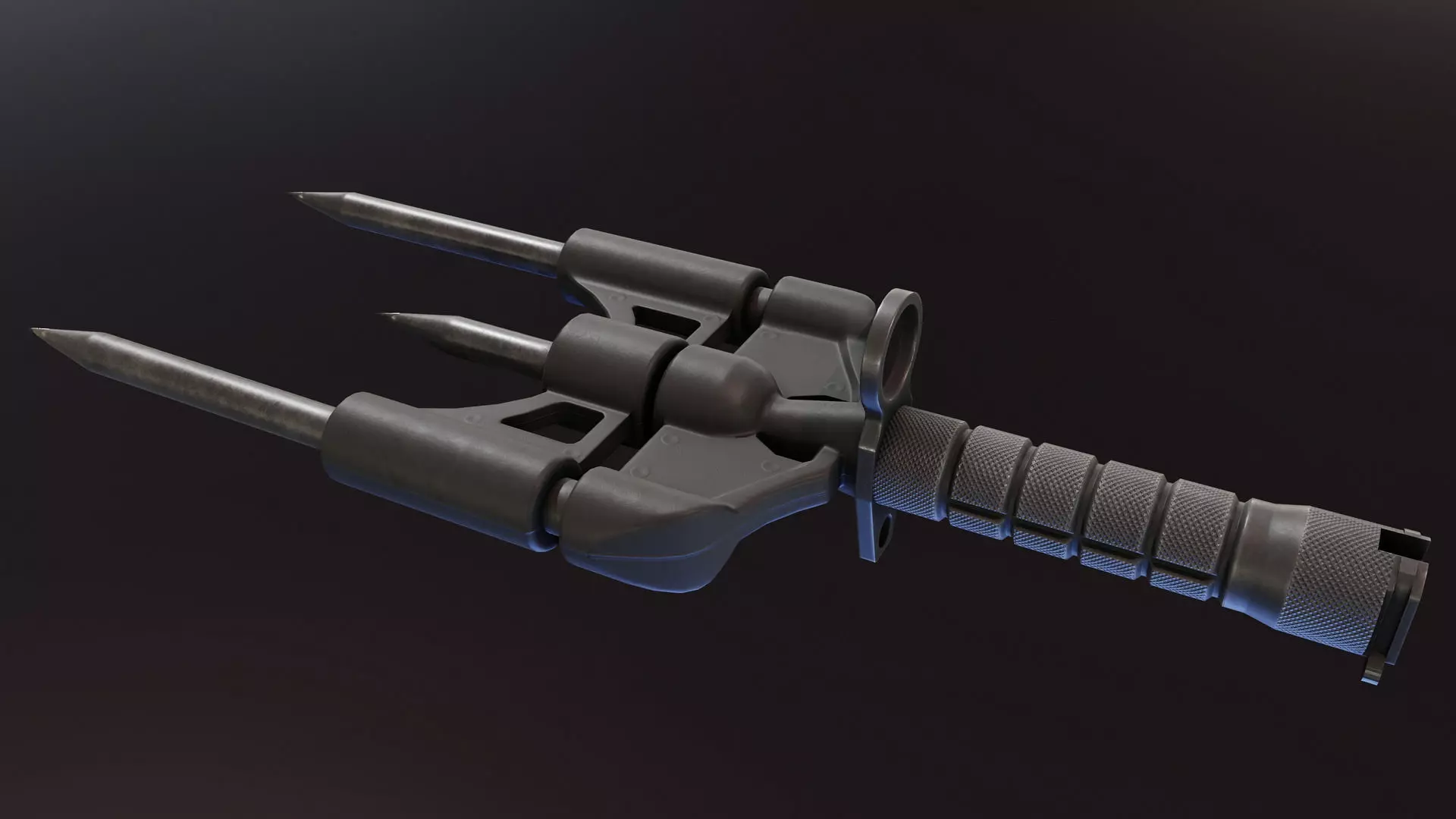 CRM Bayonet Low-poly 3D model_0
