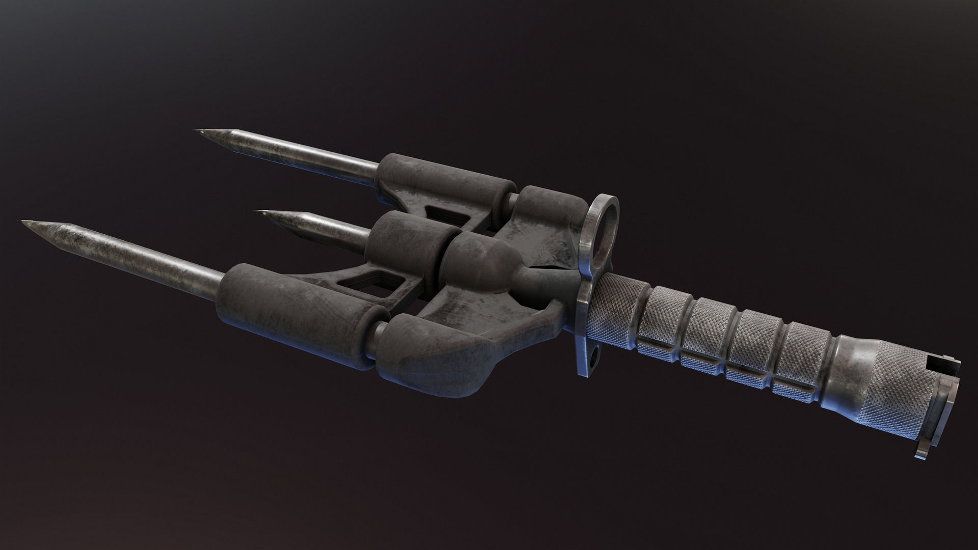 CRM Bayonet Low-poly 3D model_1