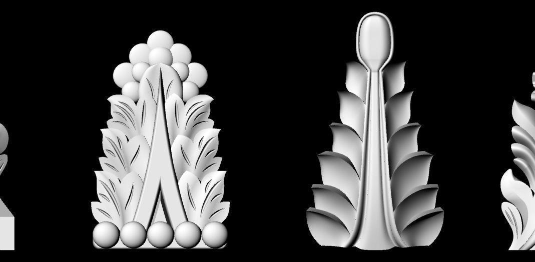 Pole Ornament Collection 3D model_2