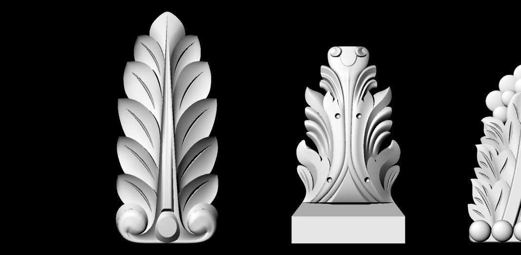 Pole Ornament Collection 3D model_1