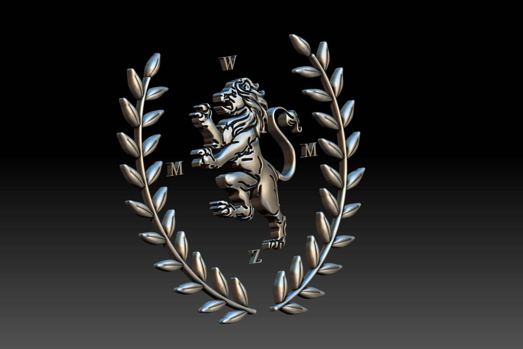 Coat of Arms Elements 3D print model_10