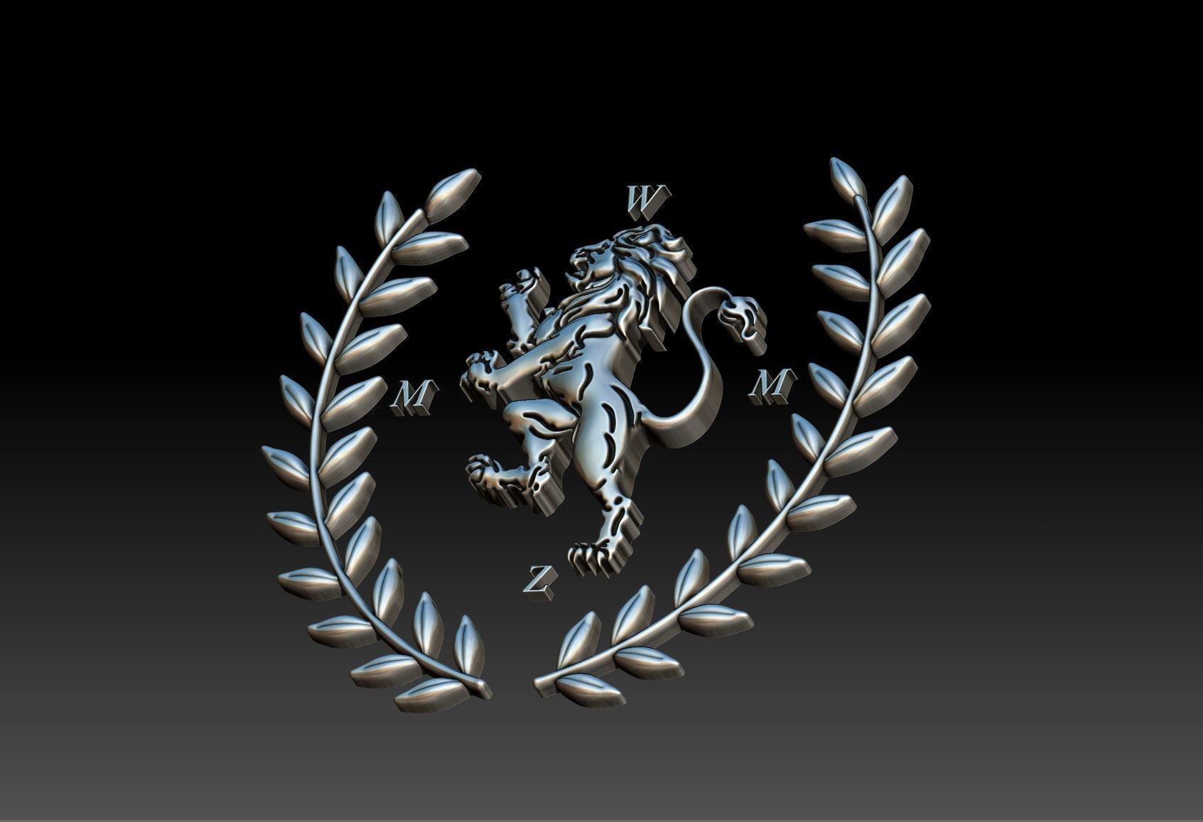 Coat of Arms Elements 3D print model_12