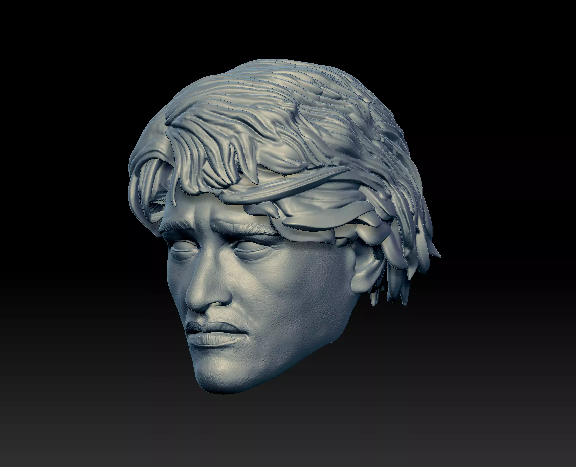 Corey Cunningham Head 3D print model_0