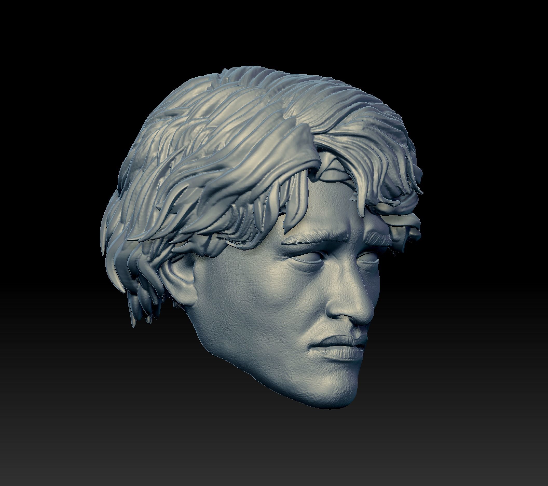 Corey Cunningham Head 3D print model_2