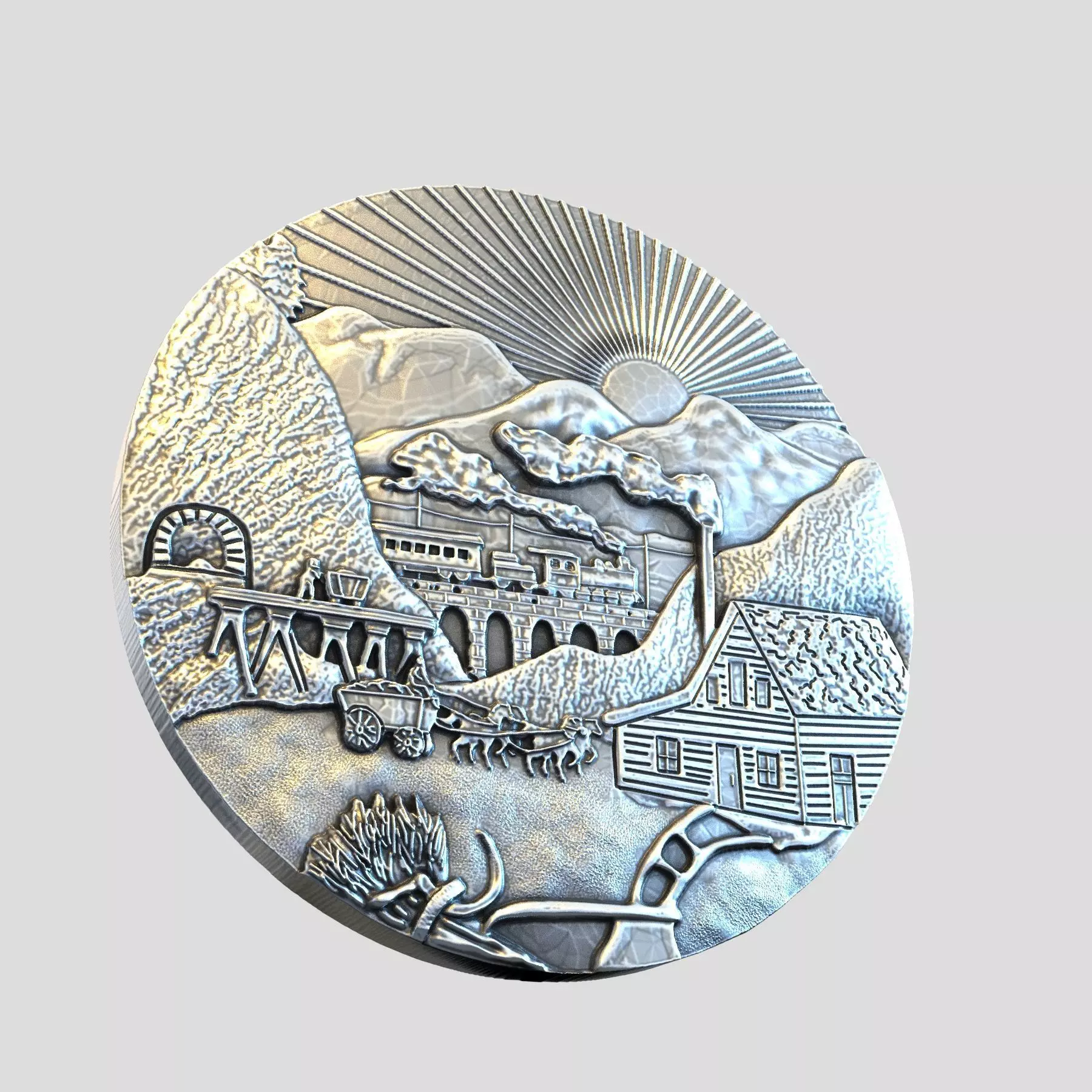 Nevada Seal 3D print model