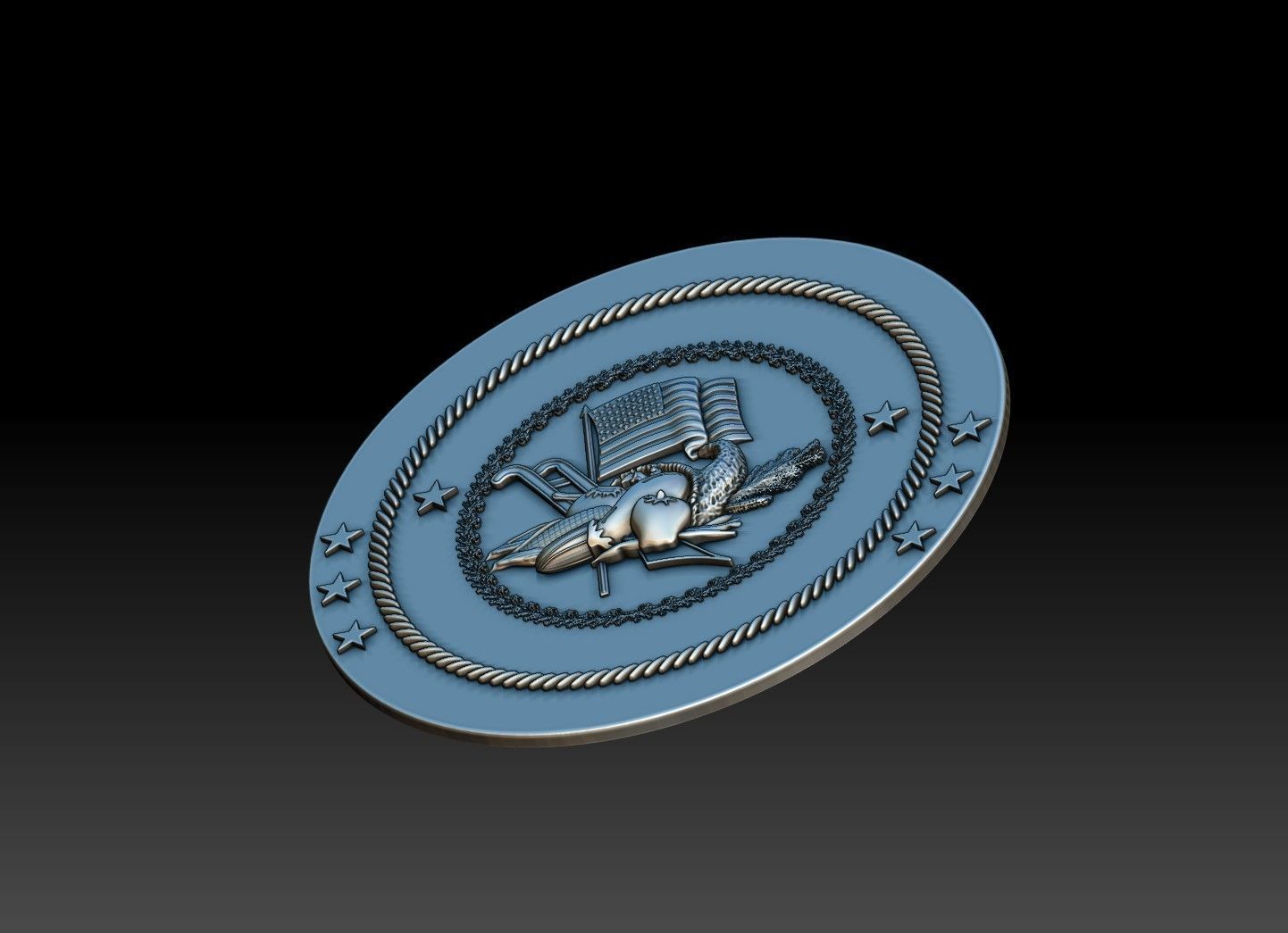 County Recorder Platte County 3D print model_2