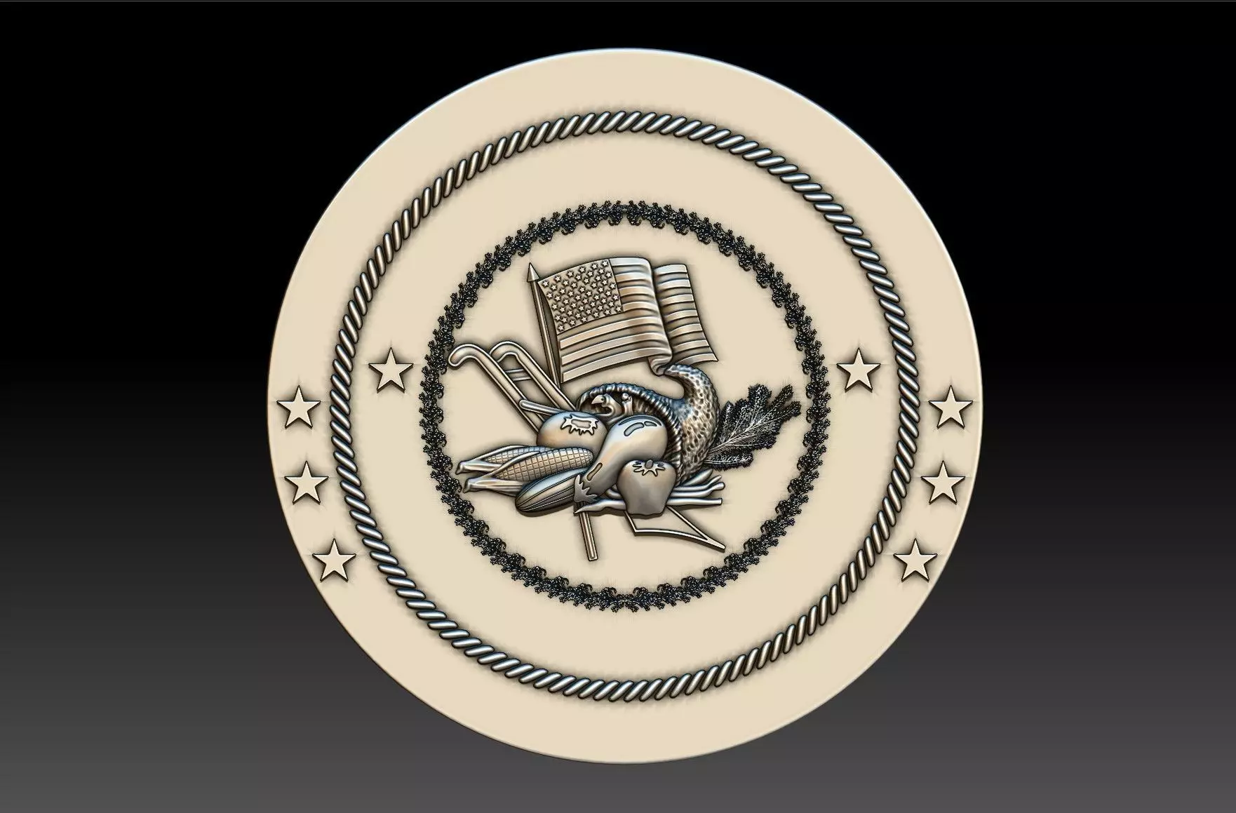 County Recorder Platte County 3D print model_0