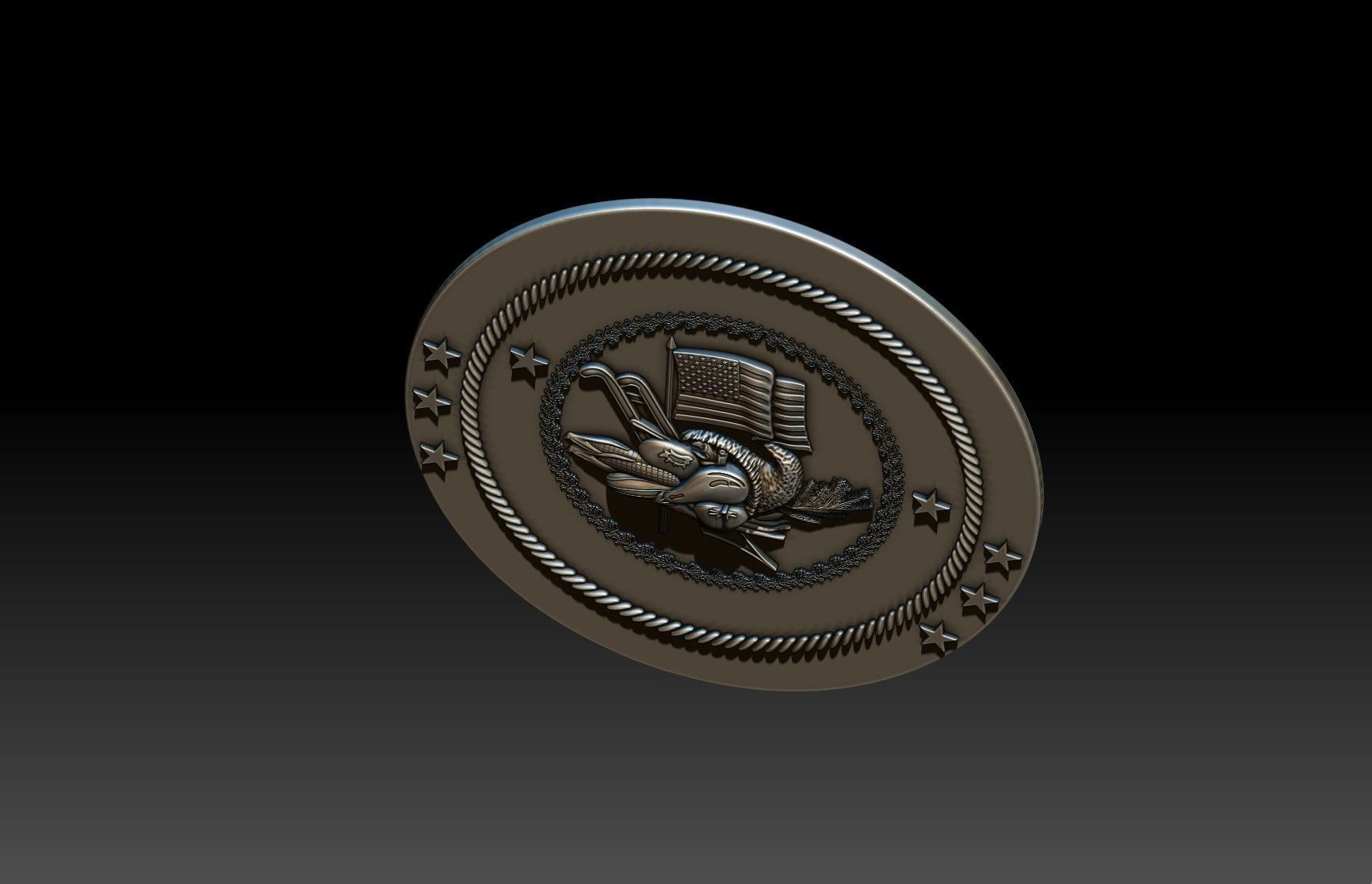 County Recorder Platte County 3D print model_3