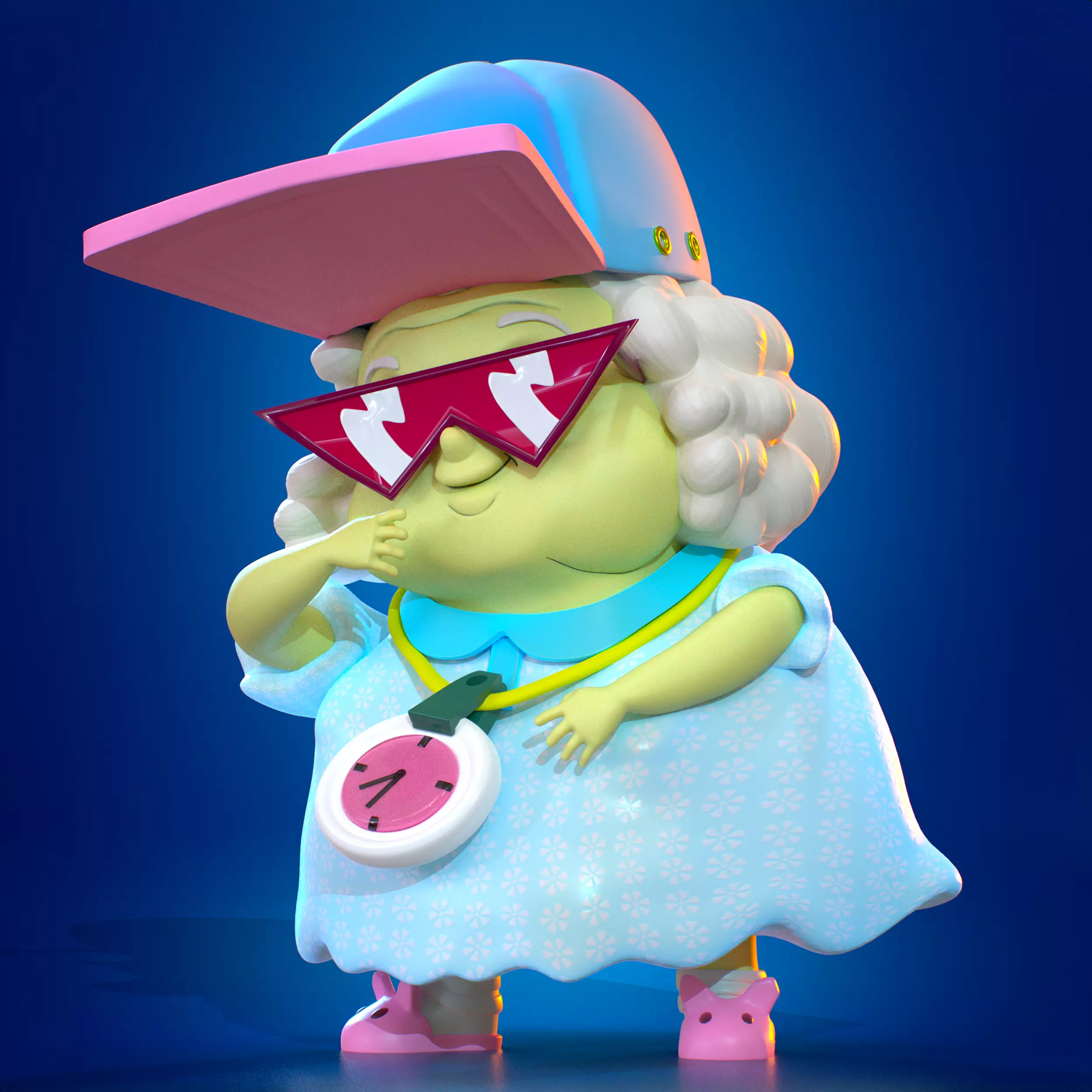 Vovo Juju Irmao do Jorel Grandma Juju Jorels Brother 3D print model