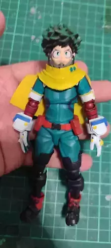 Zeta Suit add-on parts for Amazing Yamaguchi Izuku Midoriya 3D print model