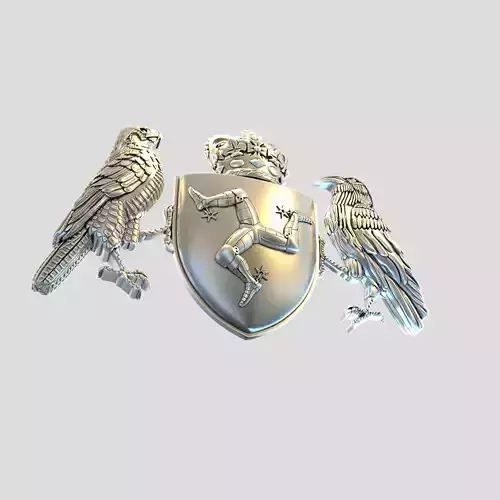 Isle of Man  3D print model