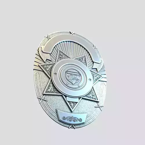 Kingman Police Badge