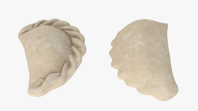 Raw Dumplings Collection 4 3D Model Pack 6