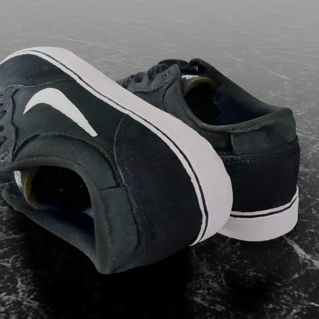 NIKE CHRON 2 SB 3D SHOES 3D model_10