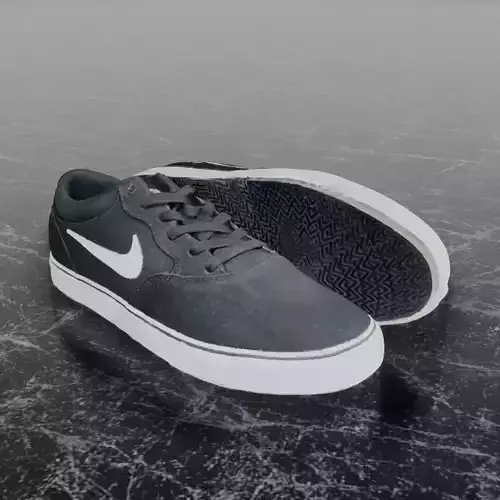 NIKE CHRON 2 SB 3D SHOES 3D model NIKE CHRON 2 SB 3D SHOES 3D model