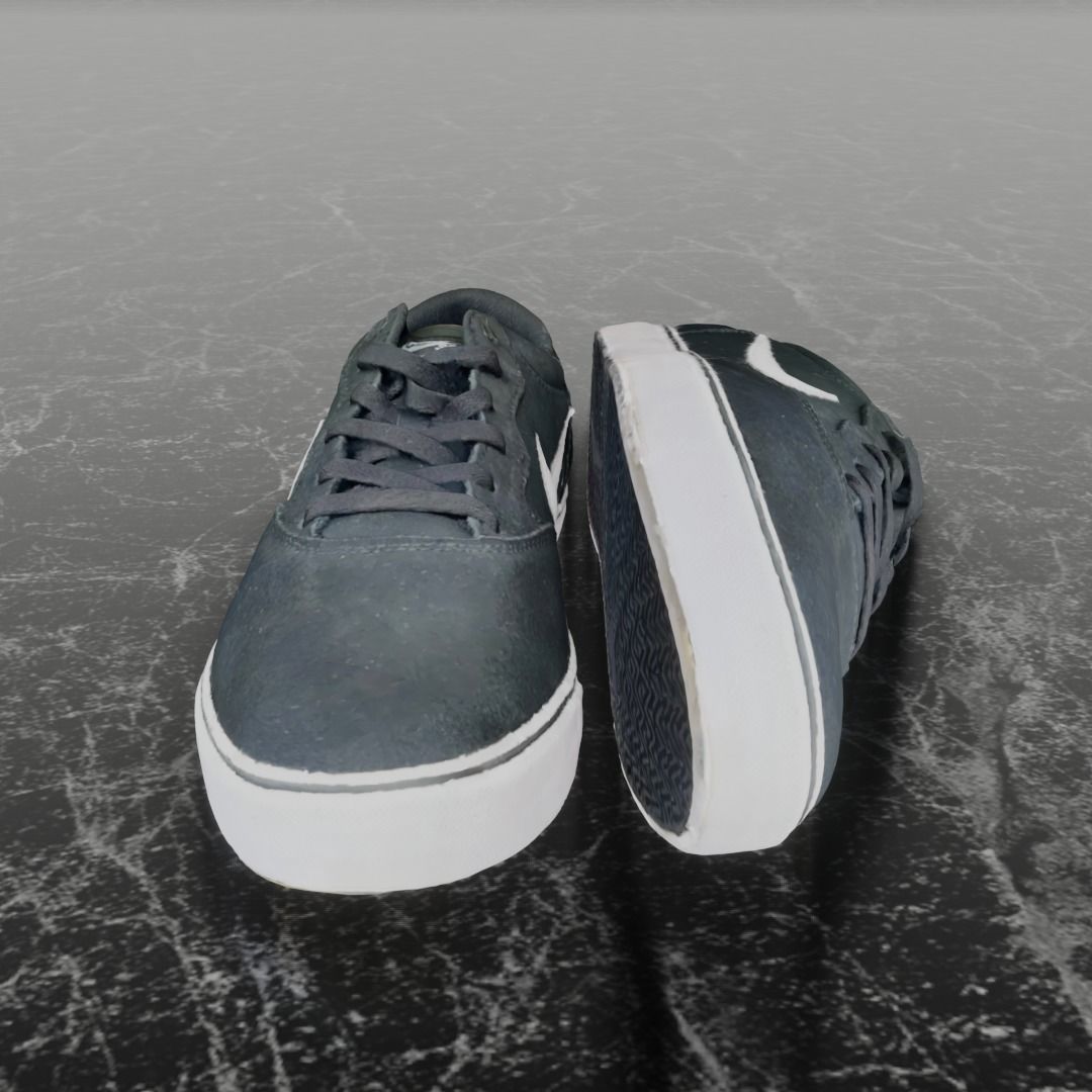 NIKE CHRON 2 SB 3D SHOES 3D model_3