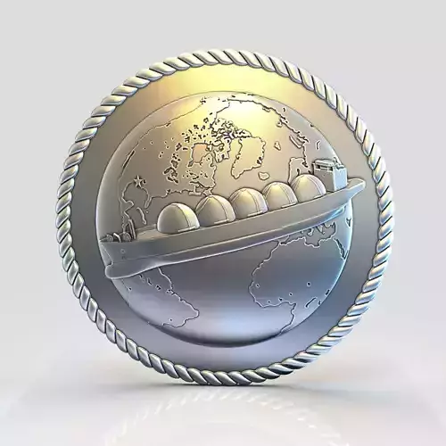 NCOE Seal  3D print model